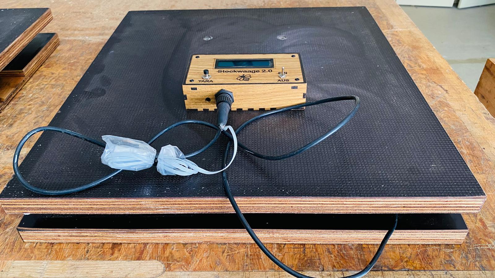 Elektronische Bienenstockwaage, Bienenwaage, Plattformwaage