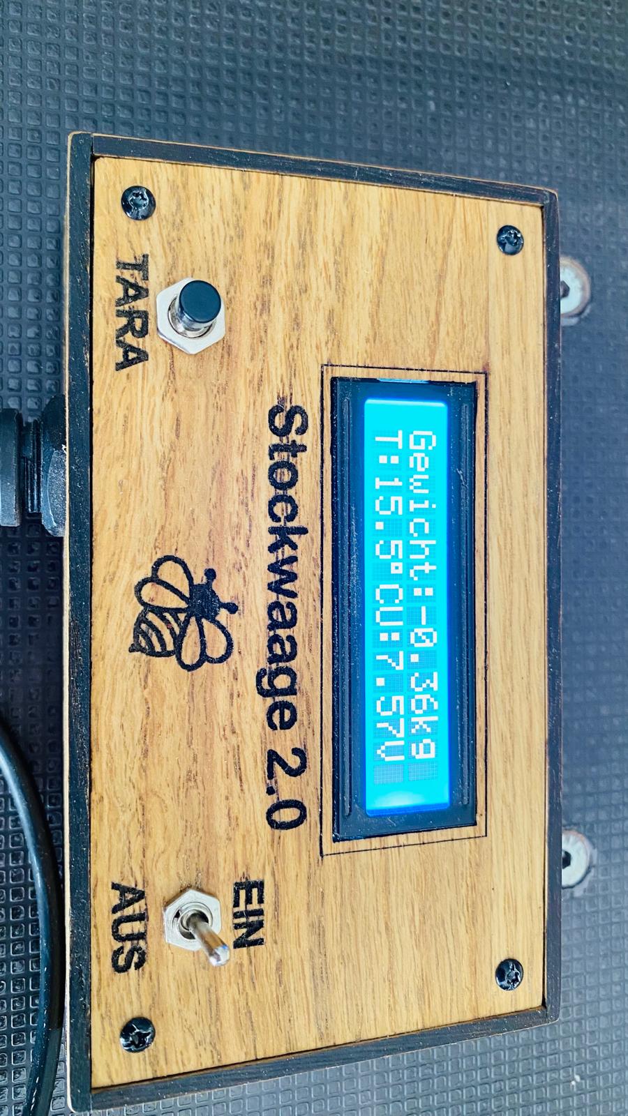 Elektronische Bienenstockwaage, Bienenwaage, Plattformwaage – Bild 3